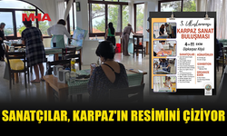 ULUSLARARASI KARPAZ SANAT BULUŞMASI BAŞLADI
