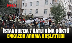 İSTANBUL MALTEPE’DE 7 KATLI BİNADA KISMİ ÇÖKME MEYDANA GELDİ