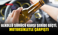 115 MİLİGRAM ALKOLLE DİREKSİYONA GEÇTİ, KAZA YAPTI