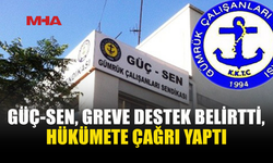 GÜÇ-SEN’DEN K-PET GREVİNE DESTEK