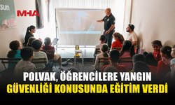 POLVAK’TAN MİNİKLERE YANGIN GÜVENLİĞİ EĞİTİMİ