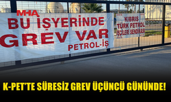 PETROL-İŞ’İN K-PET’TEKİ SÜRESİZ GREVİ ÜÇÜNCÜ GÜNÜNDE…