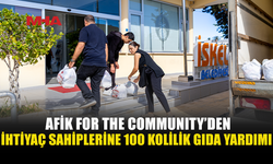 AFİK FOR THE COMMUNITY’DEN İHTİYAÇ SAHİBİ AİLELERE DESTEK