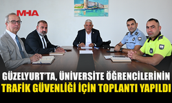 GÜZELYURT’TA ÖĞRENCİLERİN TRAFİK GÜVENLİĞİ GÖRÜŞÜLDÜ