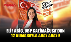ELİF ABİÇ, UBP GAZİMAĞUSA’DAN 12 NUMARAYLA ADAY ADAYI!