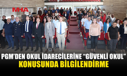 GÜVENLİ OKUL PROJESİ KAPSAMINDA ÖĞRETMENLERE EĞİTİM