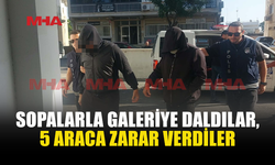 HUSUMETLİ OLDUKLARI GALERİYE SALDIRDILAR