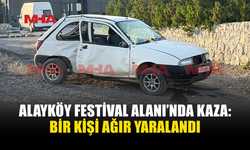 ALAYKÖY FESTİVAL ALANI’NDA KAZA