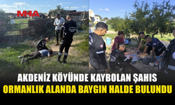 SİVİL SAVUNMA İKİ DRONE İLE ARADI, KAYIP ŞAHIS BULUNDU