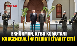 ERHÜRMAN’DAN KIBRIS TÜRK BARIŞ KUVVETLERİ’NE ZİYARET