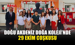 CUMHURİYET COŞKUSU DOĞA KOLEJİ’Nİ SARDI