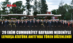 TÜRKİYE CUMHURİYET’İNİN 103’ÜNCÜ YILI ATATÜRK ANITI’NDA KUTLANDI