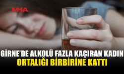 GİRNE'DE ALKOLLÜ KADIN BAĞIRIP ÇAĞIRINCA TUTUKLANDI