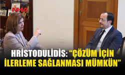 HRİSTODULİDİS, HOLGUİN-ERHÜRMAN GÖRÜŞMESİNİ BEKLİYOR