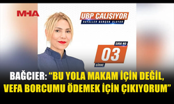 İLGEN BAĞCIER’DEN DUYGUSAL ADAYLIK MESAJI