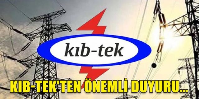 KIB-TEK'TEN ÖNEMLİ DUYURU...
