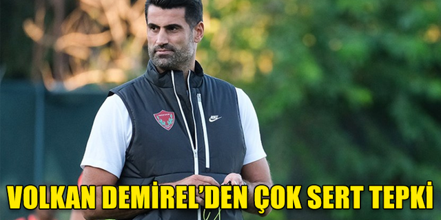 VOLKAN DEMİREL "BENİM BİR OYUNCUM, BİR SPORTİF DİREKTÖRÜM HAYATINI KAYBETMİŞ, SENİN 3 PUANIN SİLİNSE NE OLUR?"