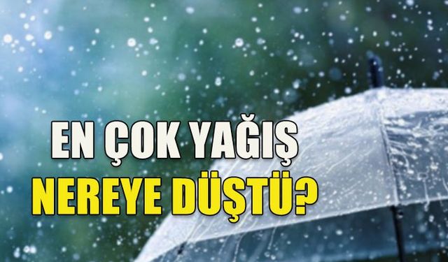 Akdoğan 5 kilogram yağış aldı