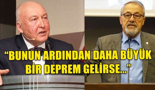 ÜNLÜ YER BİLİMCİLER AHMET ERCAN VE NACİ GÖRÜR'DEN ADANA DEPREMİNE DAİR AÇIKLAMA!