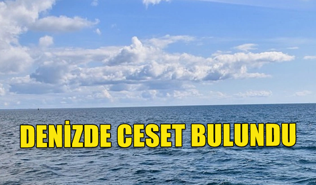 LİMASOL'DA DENİZDE CESET BULUNDU