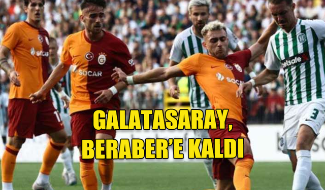 GALATASARAY, ŞAMPİYONLAR LİGİ'NDEKİ İLK MAÇINDA ZALGİRİS'LE DEPLASMANDA 2-2 BERABERE KALDI!