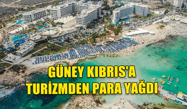 GÜNEY KIBRIS'IN TURİZM GELİRLERİNDE BÜYÜK ARTIŞ