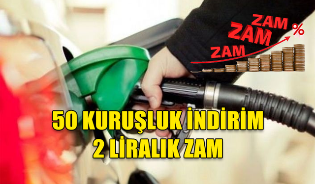 KKTC'DE AKARYAKIT FİYATLARINA BİR ZAM DAHA !