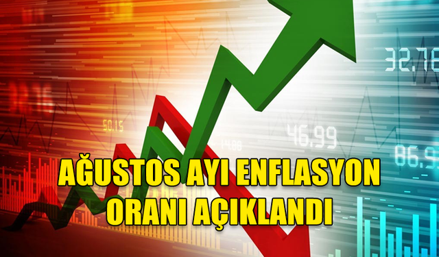 AĞUSTOS AYI ENFLASYON VERİLERİ AÇIKLANDI