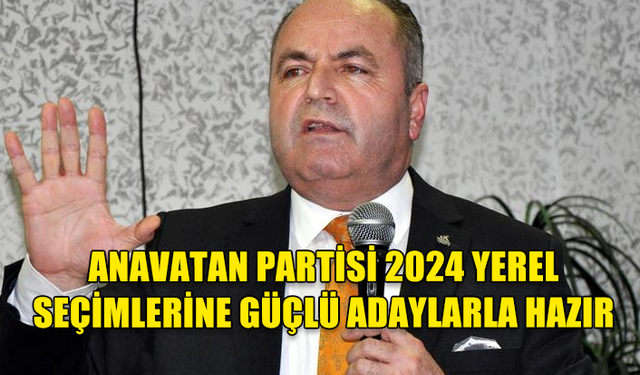 GENEL BAŞKAN ÇELEBİ'DEN 2024 YEREL SEÇİM İDDİASI.!