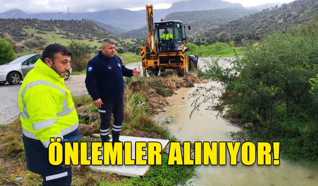 ÇATALKÖY-ESENTEPE BELEDİYESİ, BELEDİYE EKİPLERİNİN TÜM TEDBİRLERİ ALDIĞINI DUYURDU