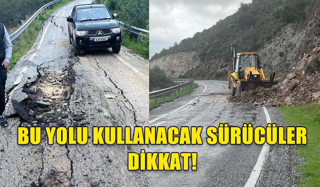 BU YOLU KULLANACAK SÜRÜCÜLER DİKKAT!