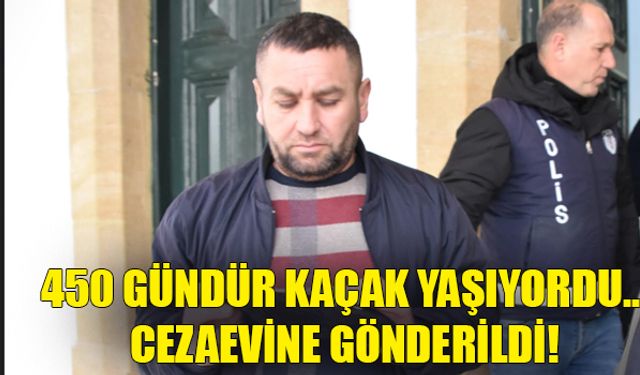 450 GÜNDÜR KAÇAK YAŞIYORDU!!