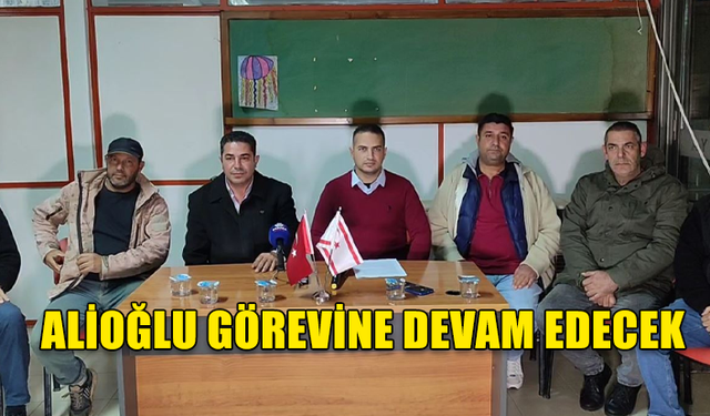 NARENCİYE ÜRETİCİLERİ BİRLİĞİ, BAŞKAN ALİ ALİOĞLU’NUN GÖREVİNE DEVAM EDECEĞİNİ AÇIKLADI