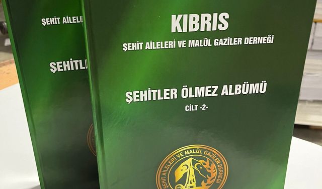 ŞEHİT AİLELERİ VE MALÜL GAZİLER DERNEĞİ, 1830 ŞEHİTLE İLGİLİ BİLGİLERİ ‘ŞEHİTLER ÖLMEZ ALBÜMÜ’NDE TOPLADI