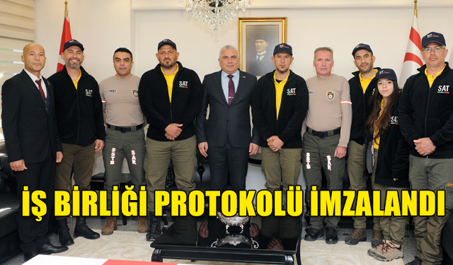 SİVİL SAVUNMA TEŞKİLATI BAŞKANLIĞI İLE SİVİL AFET TİMİ DERNEĞİ ARASINDA İŞ BİRLİĞİ PROTOKOLÜ İMZALANDI