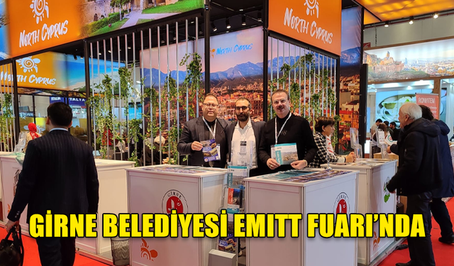 GİRNE BELEDİYESİ EMITT FUARI’NDA