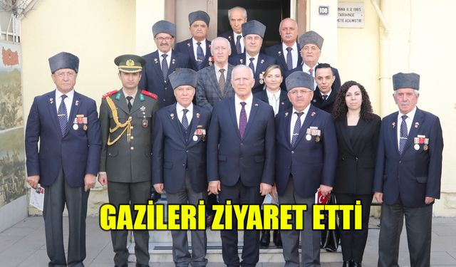 Töre Ankara'da Türkiye Muharip Gaziler Derneğini ziyaret etti