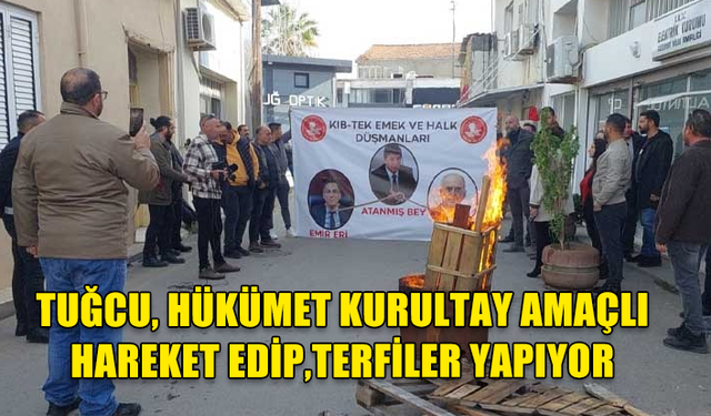 AHMET TUĞCU, GÜZELYURT’TA KONUŞTU: HÜKÜMET KURULTAY AMAÇLI HAREKET EDİP, TERFİLER YAPIYOR