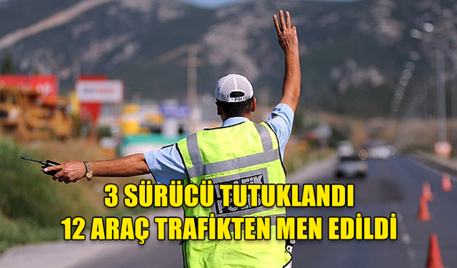 TRAFİK DENETİMLERİ HIZ KESMEDEN DEVAM EDİYOR...!!