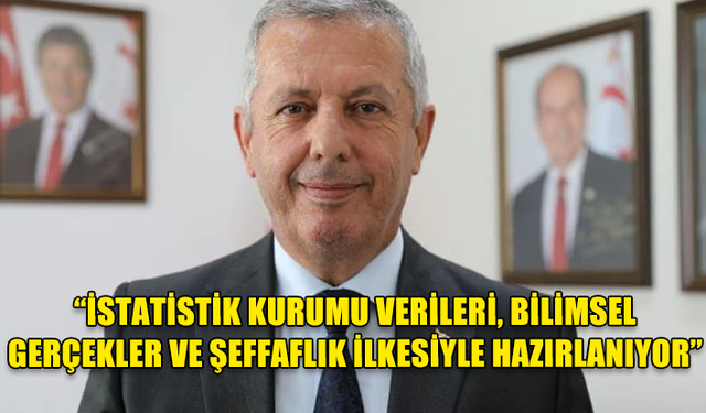 İRFAN TANSEL DEMİR: İSTATİSTİK KURUMU VERİLERİ, BİLİMSEL GERÇEKLER VE ŞEFFAFLIK İLKESİYLE HAZIRLANIYOR