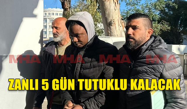 GAZİMAĞUSA'DA TASARRUFUNDA 35 GR UYUŞTURUCU BULUNDURAN ZANLI BU SABAH MAHKEMEYE ÇIKARTILDI