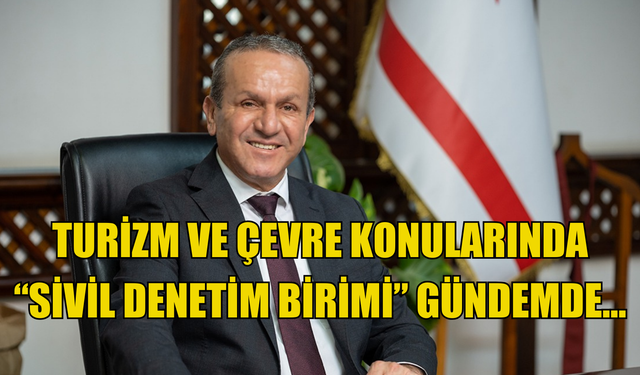 Turizm ve çevre konularında "Sivil Denetim Birimi" gündemde