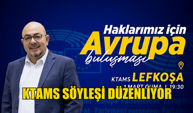 KTAMS Söyleşi düzenliyor