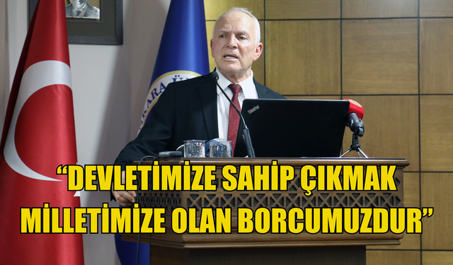 Töre: “Devletimize sahip çıkmak milletimize olan borcumuzdur”