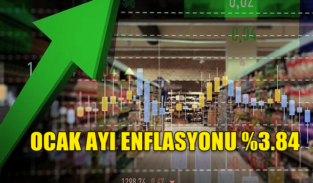 İSTATİSTİK KURUMU, YILIN İLK ENFLASYON RAKAMLARINI AÇIKLADI...