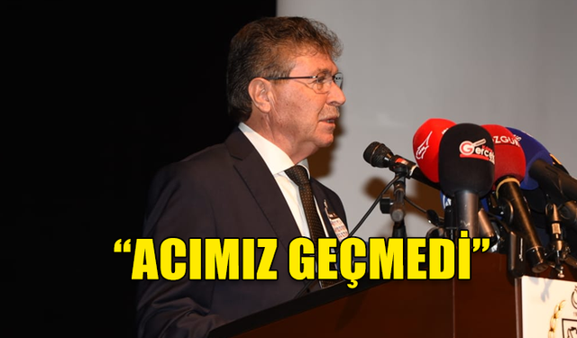 ÜSTEL: “ACILARI BİR NEBZE DİNDİRMEK İÇİN ADALET ARAYIŞINA DEVAM EDECEĞİZ”