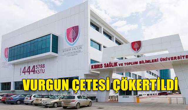 ÜNİVERSİTEDE VURGUN YAPAN 2  ÇALIŞAN TUTUKLANDI