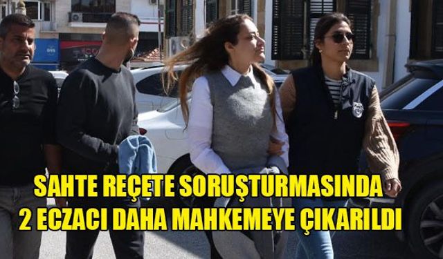 Sahte reçete soruşturmasında iki eczacı daha mahkemeye çıkarıldı