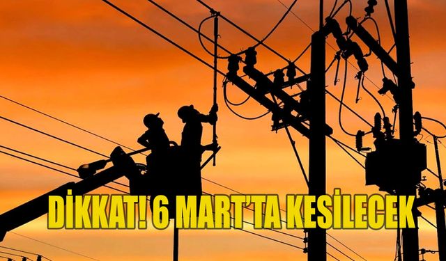 Kıb-Tek: Borçlu abonelerin elektrikleri 6 Mart’ta kesilecek