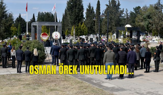 Kıbrıs Türk Federe Devleti Başkanı, devlet töreniyle anıldı